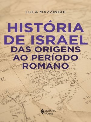 cover image of História de Israel das origens ao período romano